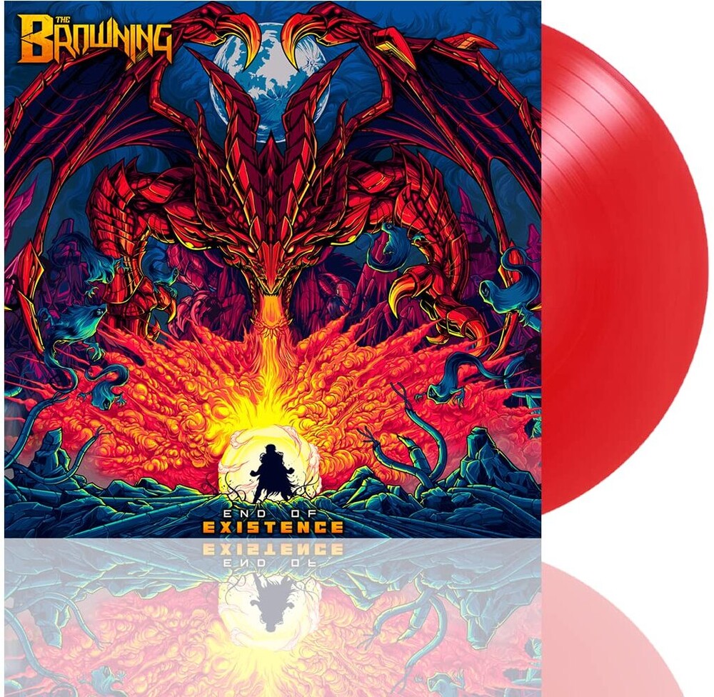 the album cover for Browning - End Of Existence [Colored Vinyl] (Red)
