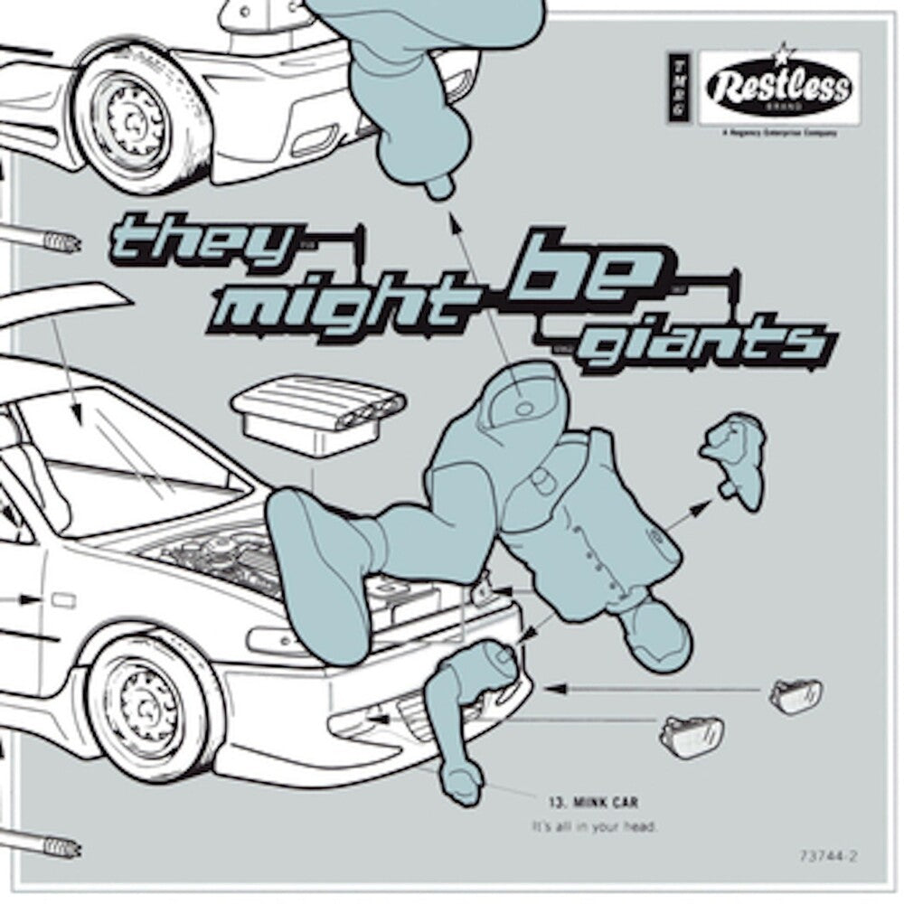 the album cover for They Might Be Giants - Mink Car [LP]