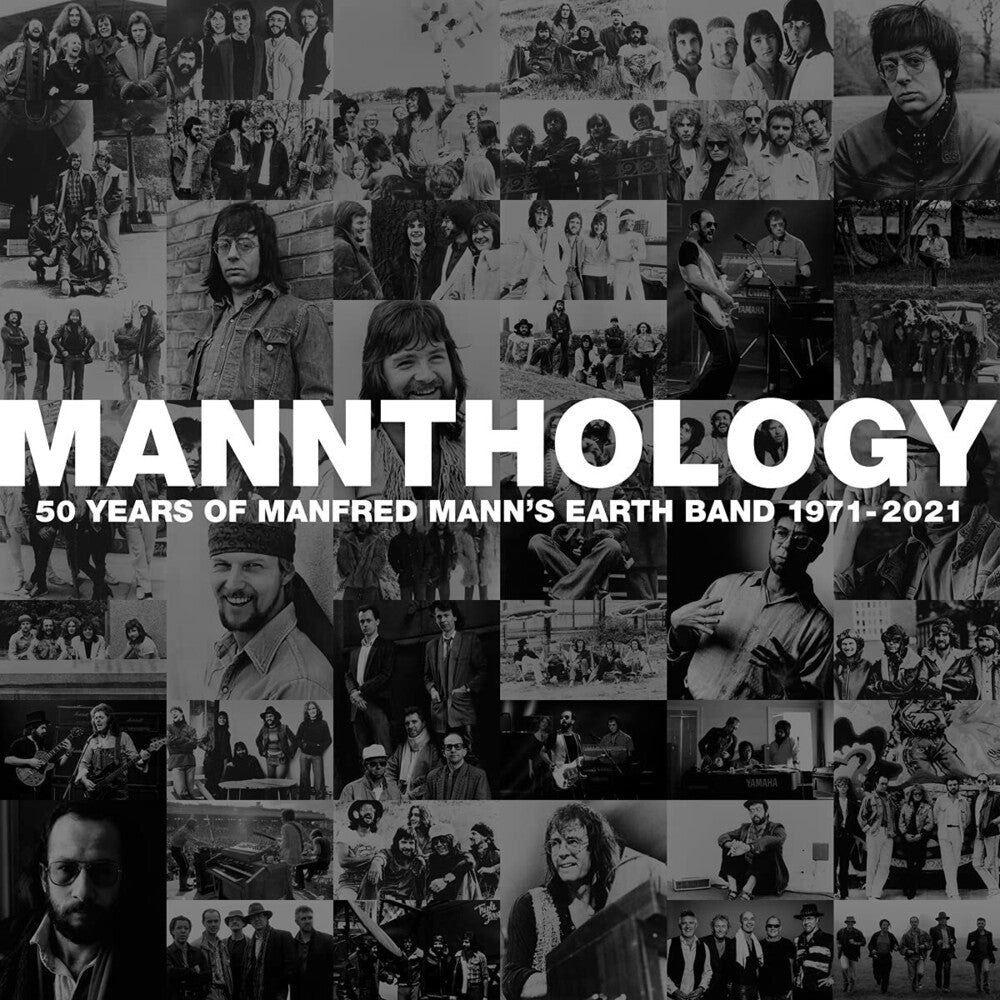 the album cover for Manfred Mann's Earth Band - Mannthology: 50 Years Of Manfred Mann's Earth Band