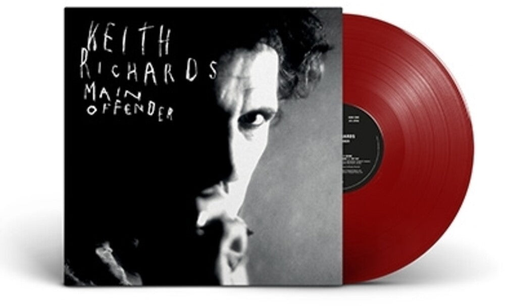 the album cover for Keith Richards - Main Offender: Remastered [Limited Edition Red 2LP]