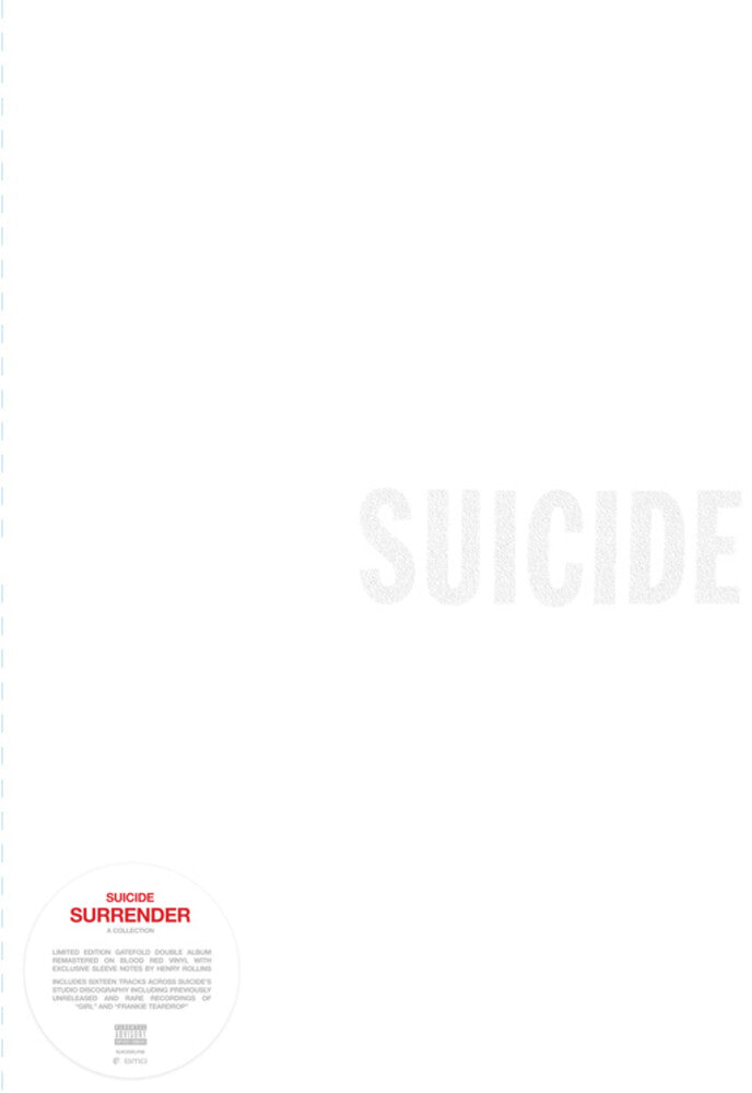 the album cover for Suicide - Surrender [Limited Edition Blood Red 2LP]