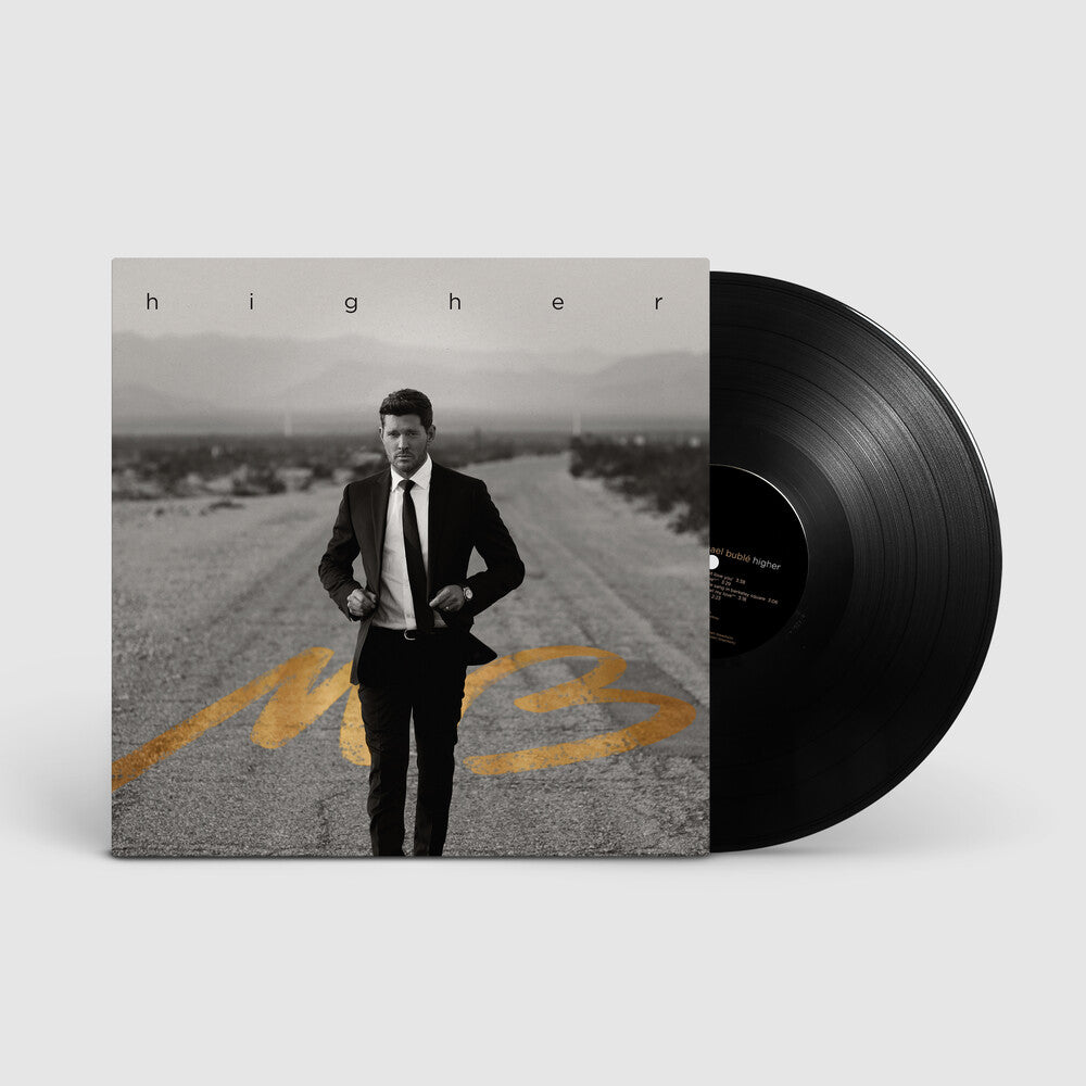 the album cover for Michael Buble - Higher [LP]