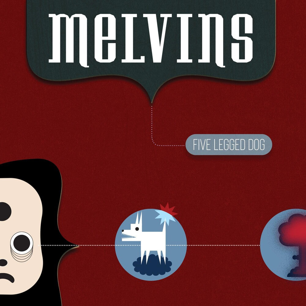 the album cover for Melvins - Five Legged Dog [4LP]