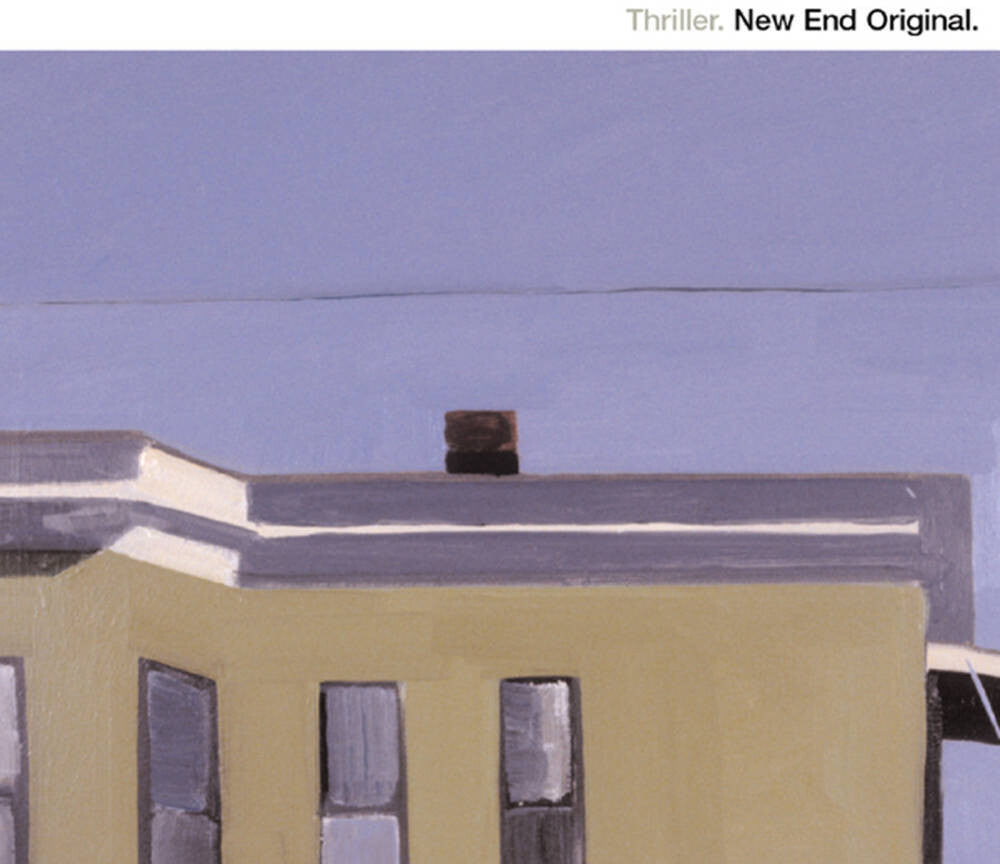 the album cover for New End Original - Thriller [Indie Exclusive Limited Edition Blood Orange LP]