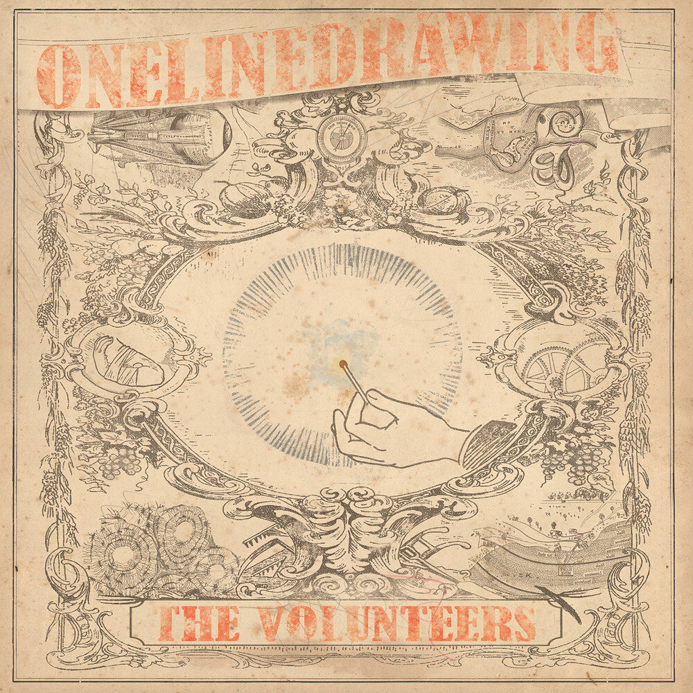 the album cover for Onelinedrawing - The Volunteers [LP]