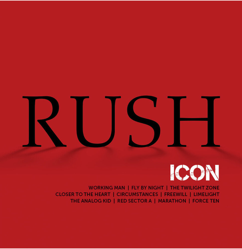 the album cover for Rush - Icon [Clear Vinyl]