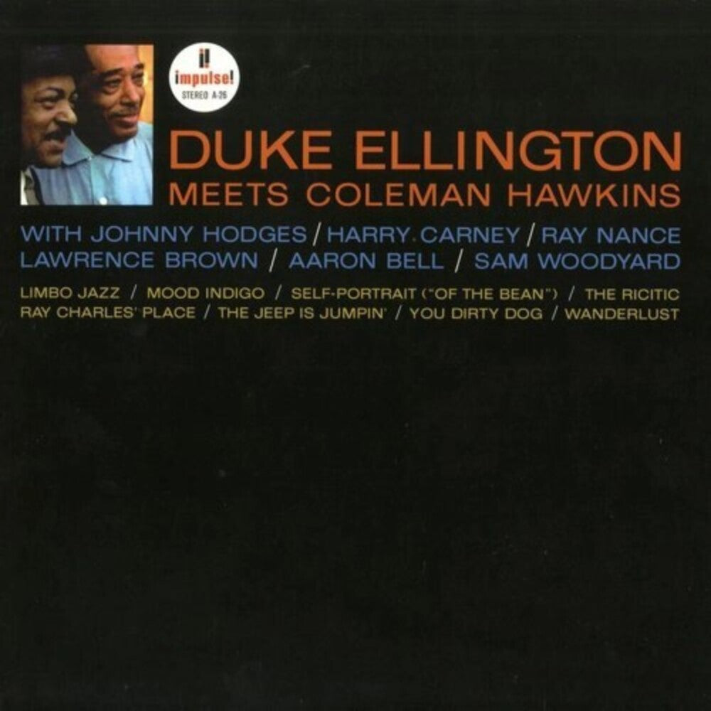 the album cover for Duke Ellington & Coleman Hawkins - Duke Ellington Meets Coleman Hawkins (Verve Acoustic Sounds Series)[LP]