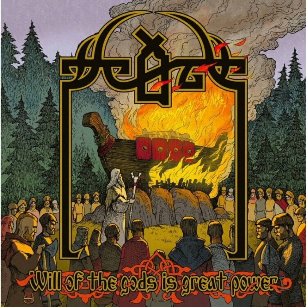 the album cover for Scald - Will Of The Gods Is Great Power [Limited Edition]