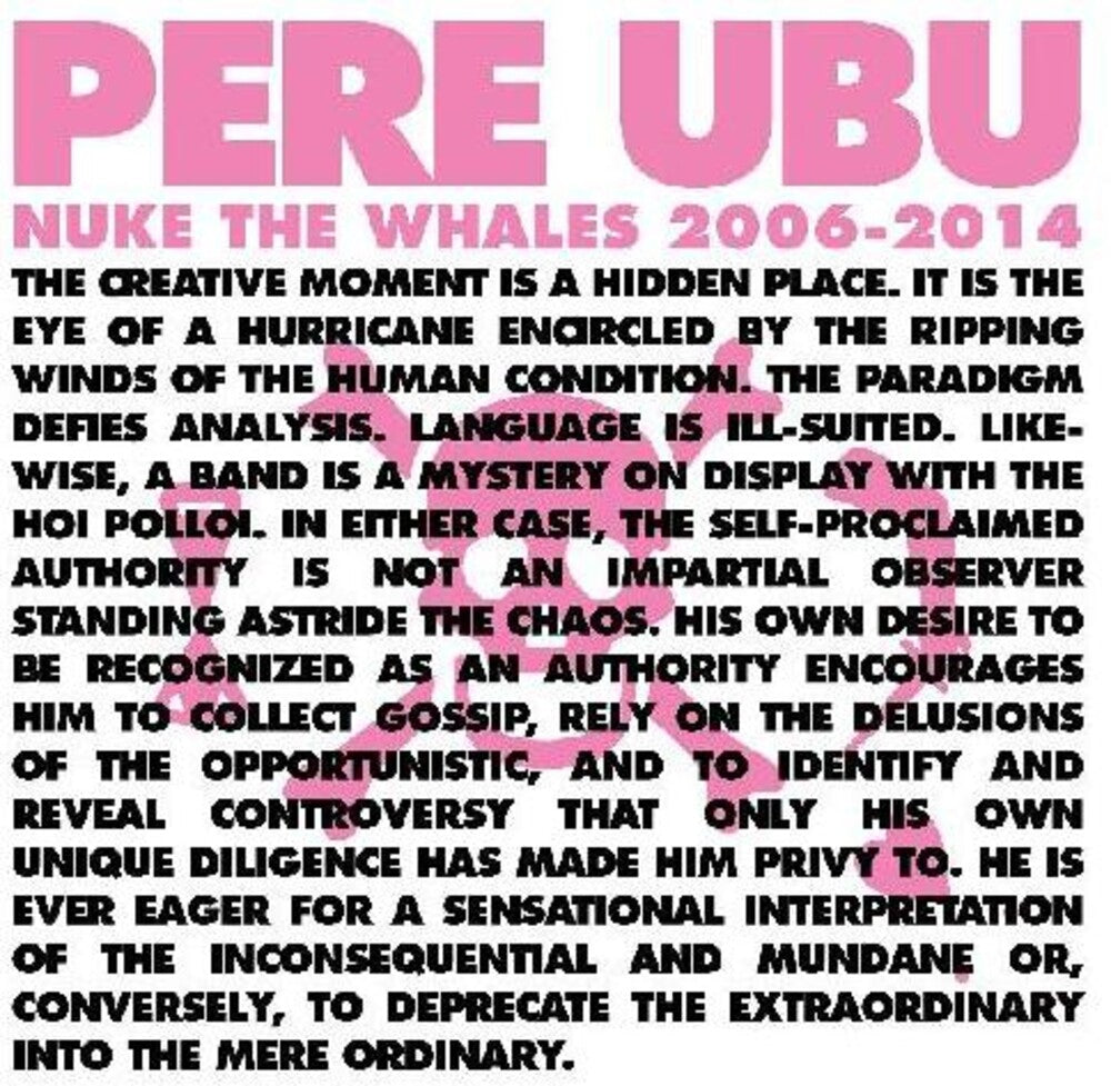the album cover for Pere Ubu - Nuke The Whales 2006-2014 (Box) [Limited Edition] (Post)