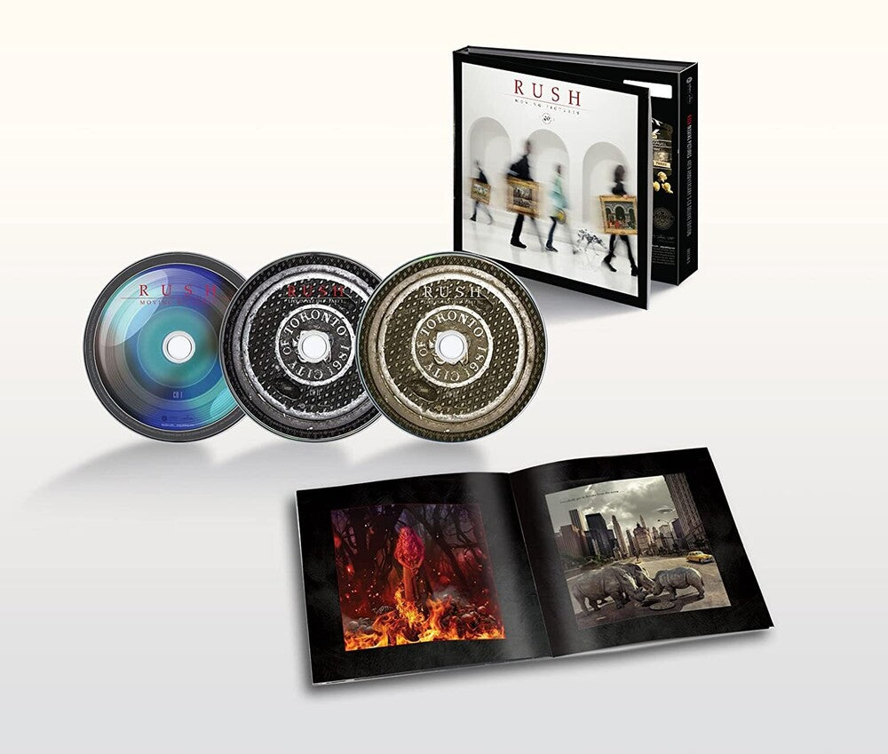 the album cover for Rush - Moving Pictures: 40th Anniversary [3CD]
