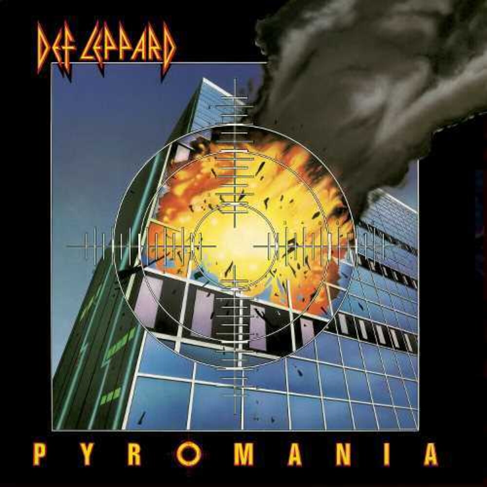 the album cover for Def Leppard - Pyromania [LP]