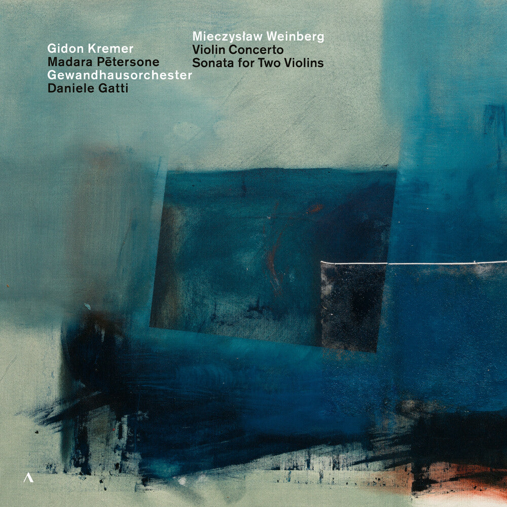 the album cover for Weinberg / Kremer / Petersone - Violin Concerto & Sonata For Two Violins