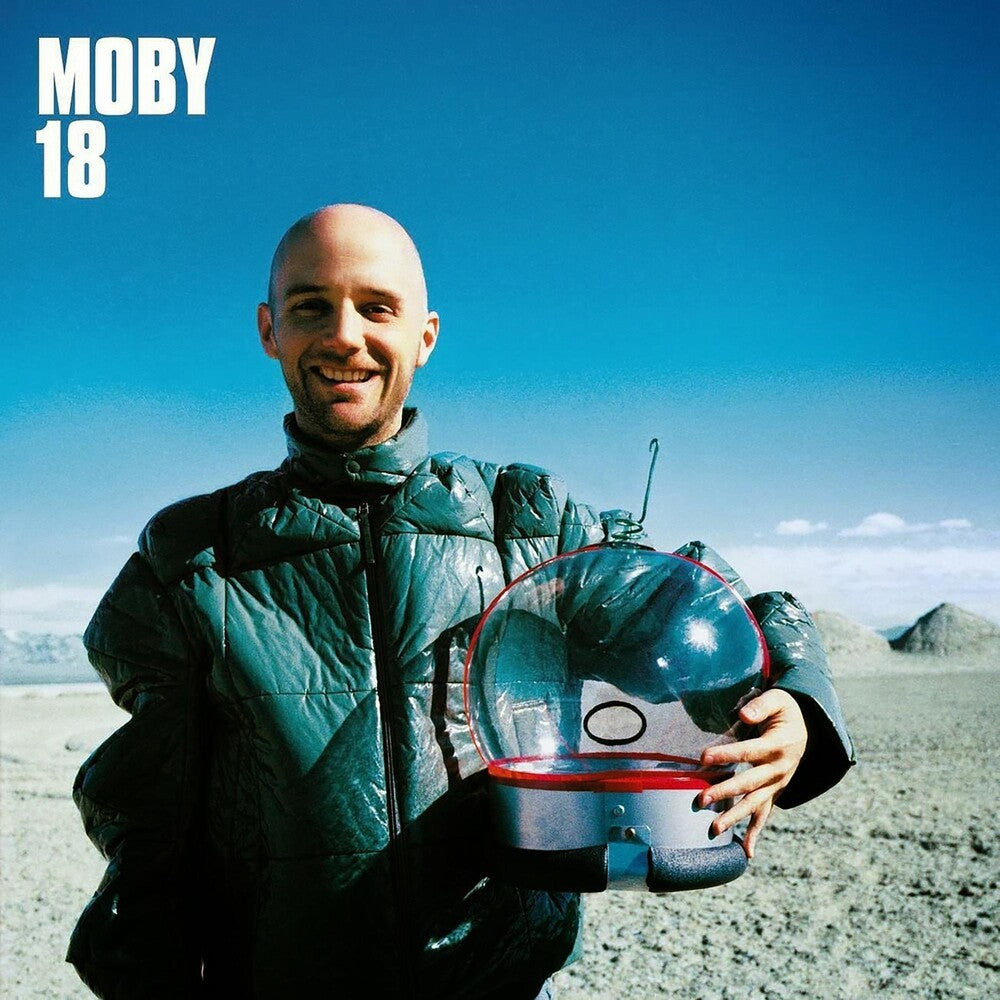the album cover for Moby - 18 [LP]