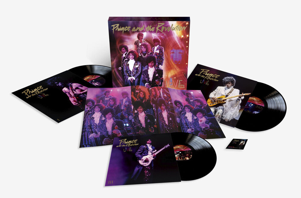 the album cover for Prince & The Revolution - Live [3LP]