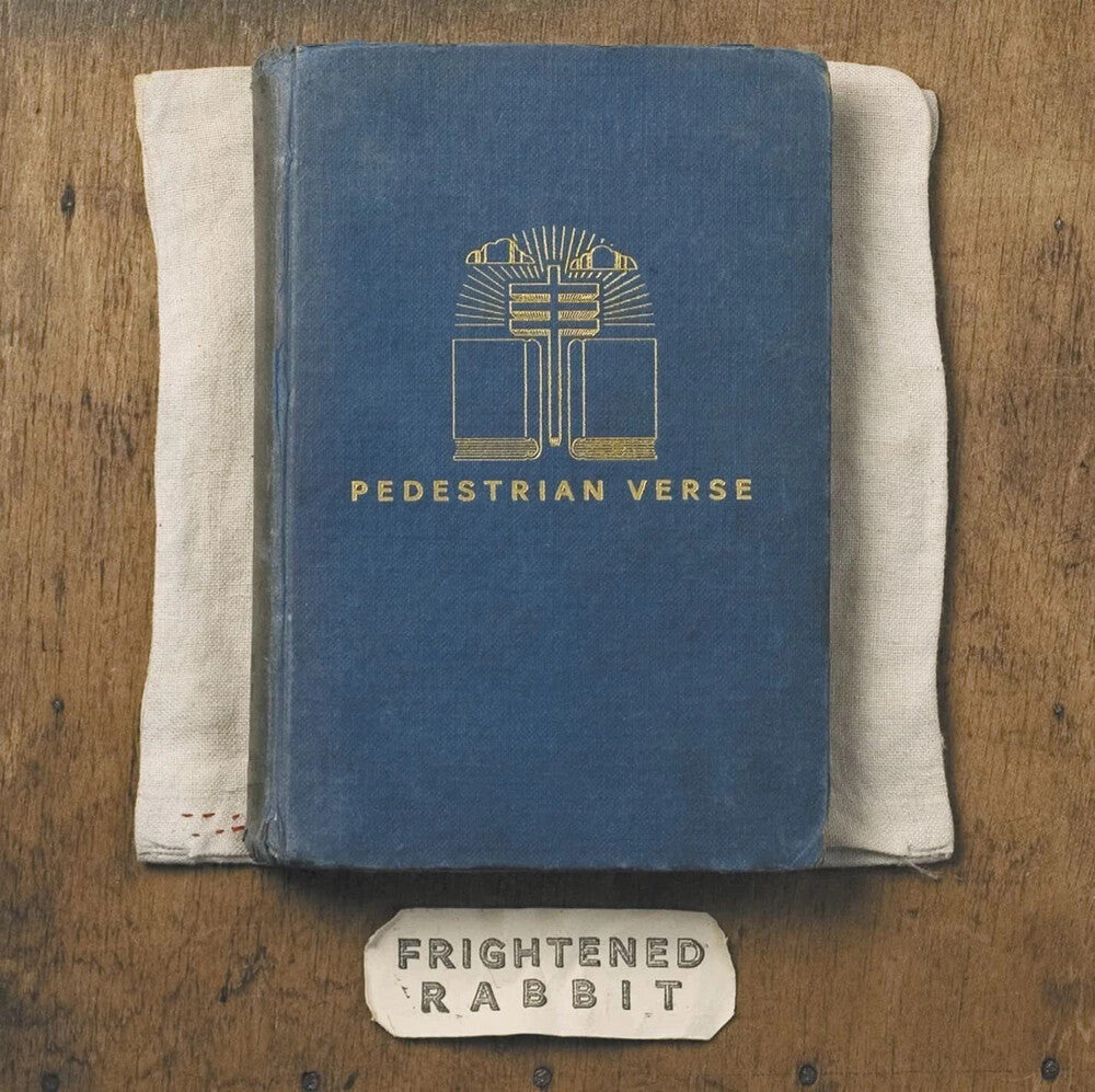 the album cover for Frightened Rabbit - Pedestrian Verse [Import LP]
