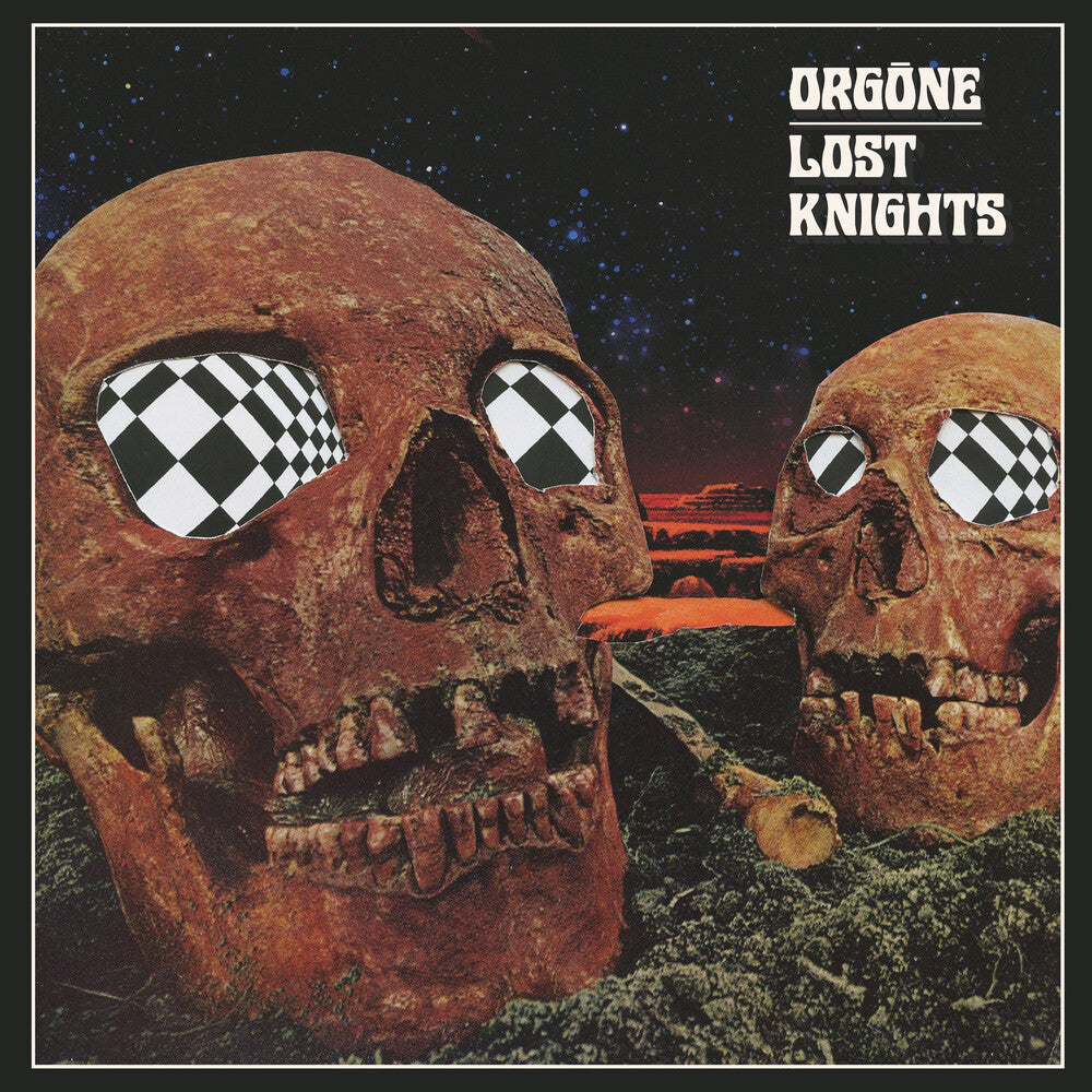 the album cover for Orgone - Lost Knights [Indie Exclusive Limited Edition Hellfire LP]
