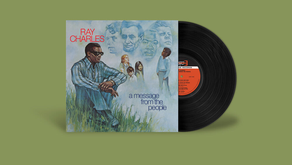 the album cover for Ray Charles - Message From The People (Ofgv)