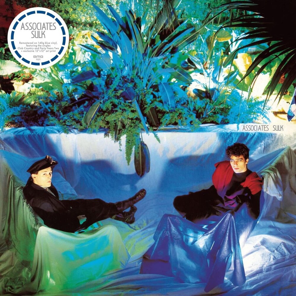 the album cover for Associates - Sulk: 40th Anniversary Edition [Blue LP]