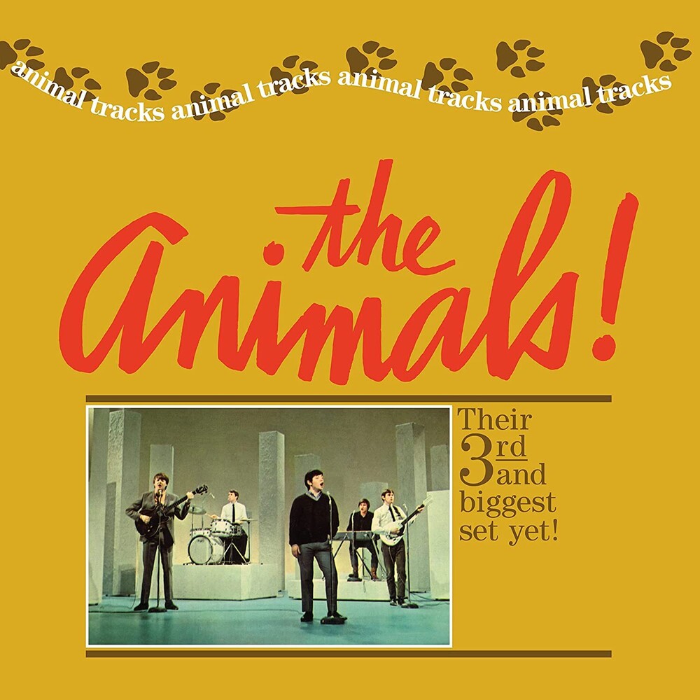 the album cover for The Animals - Animal Tracks [LP]