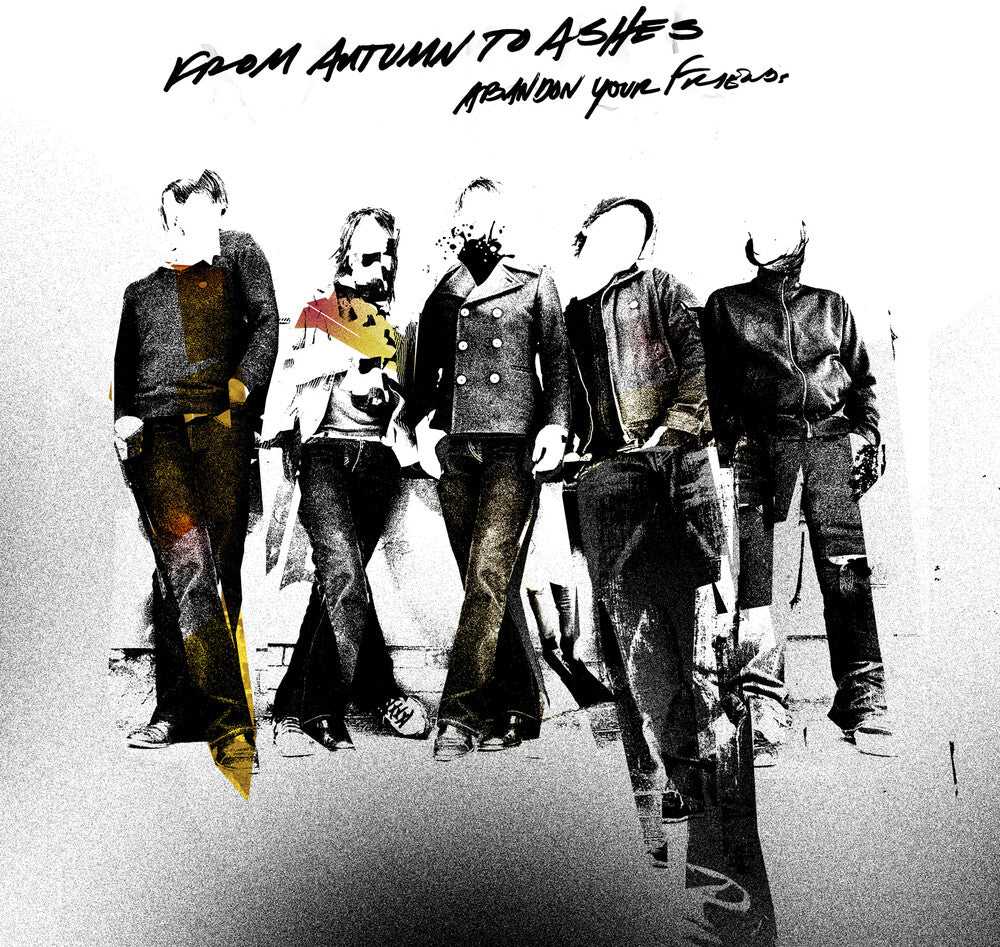 the album cover for From Autumn To Ashes - Abandon Your Friends