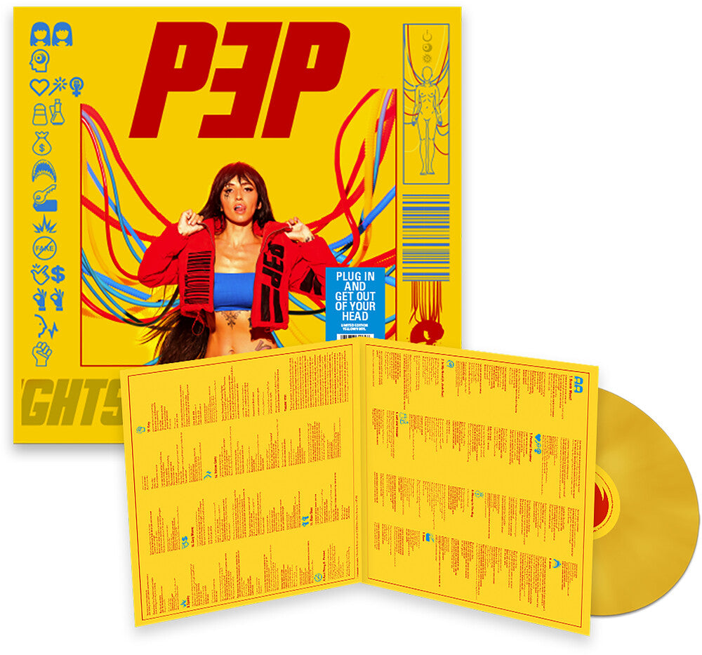 the album cover for Lights - PEP [Canary Yellow LP]
