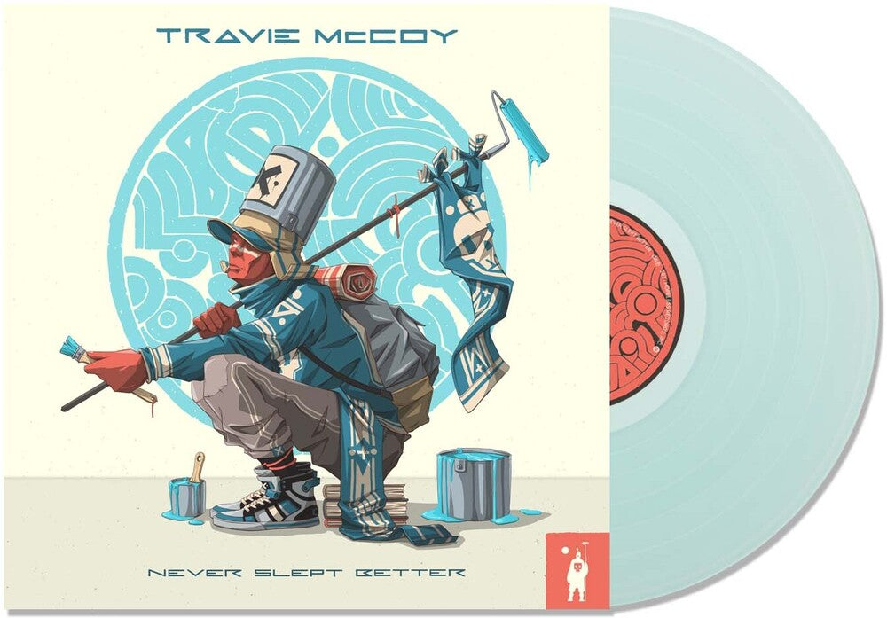 the album cover for Travie Mccoy - Never Slept Better [Electric Blue LP]