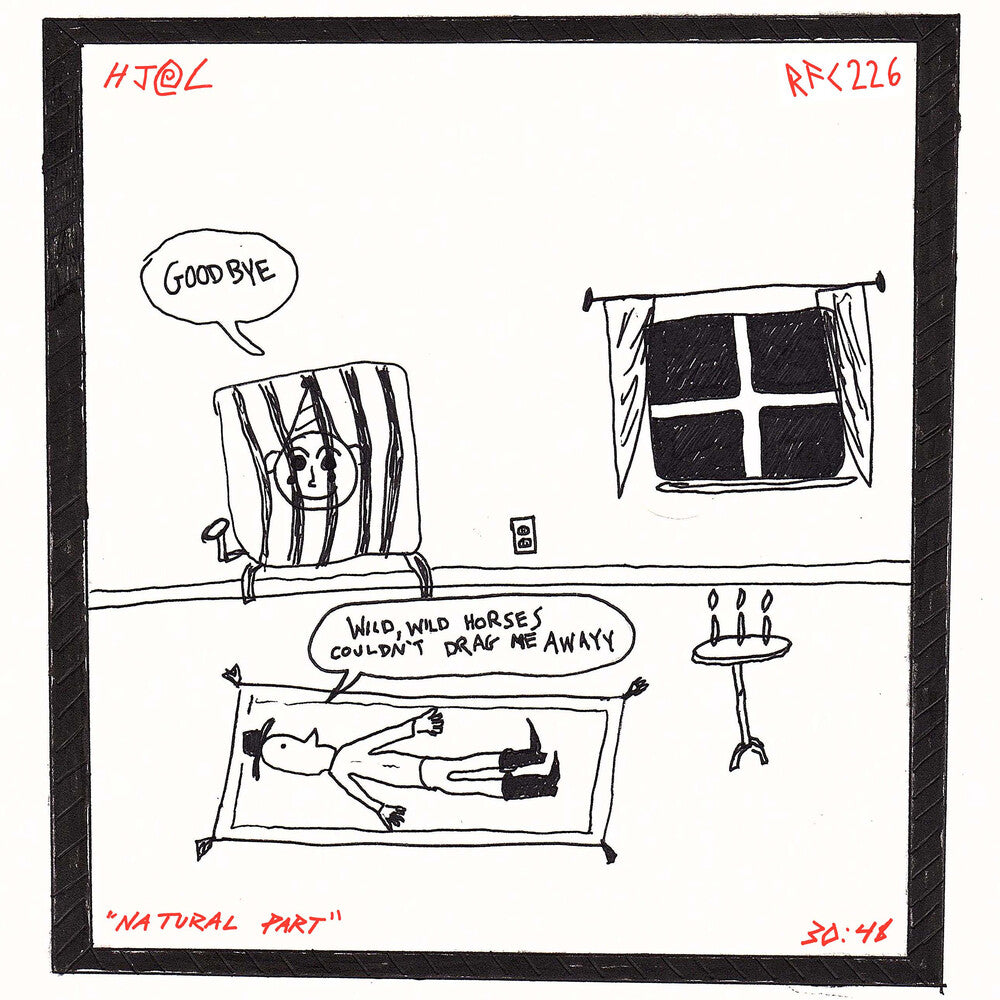 the album cover for Horse Jumper Of Love - Natural Part [Transparent Red LP]