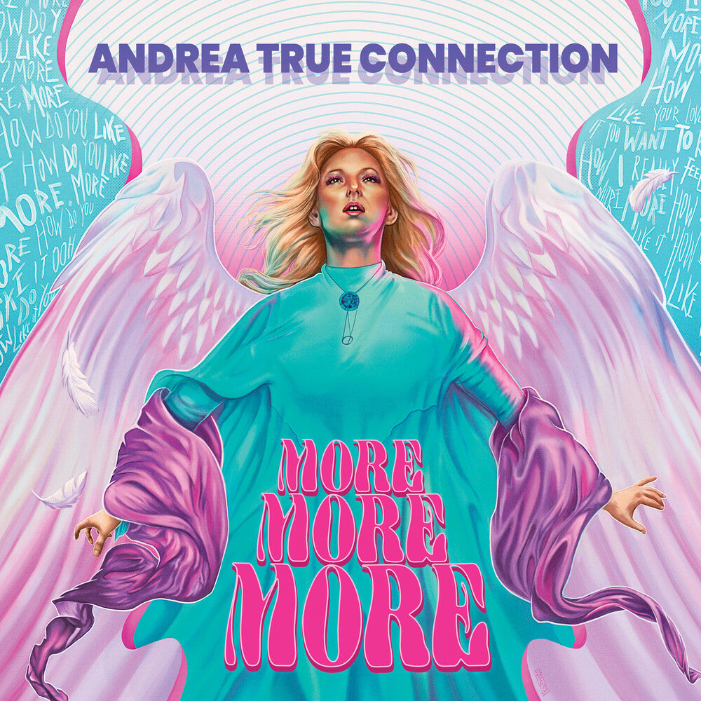 the album cover for Andrea True  Connection - More More More - Pink [Colored Vinyl] (Pnk)