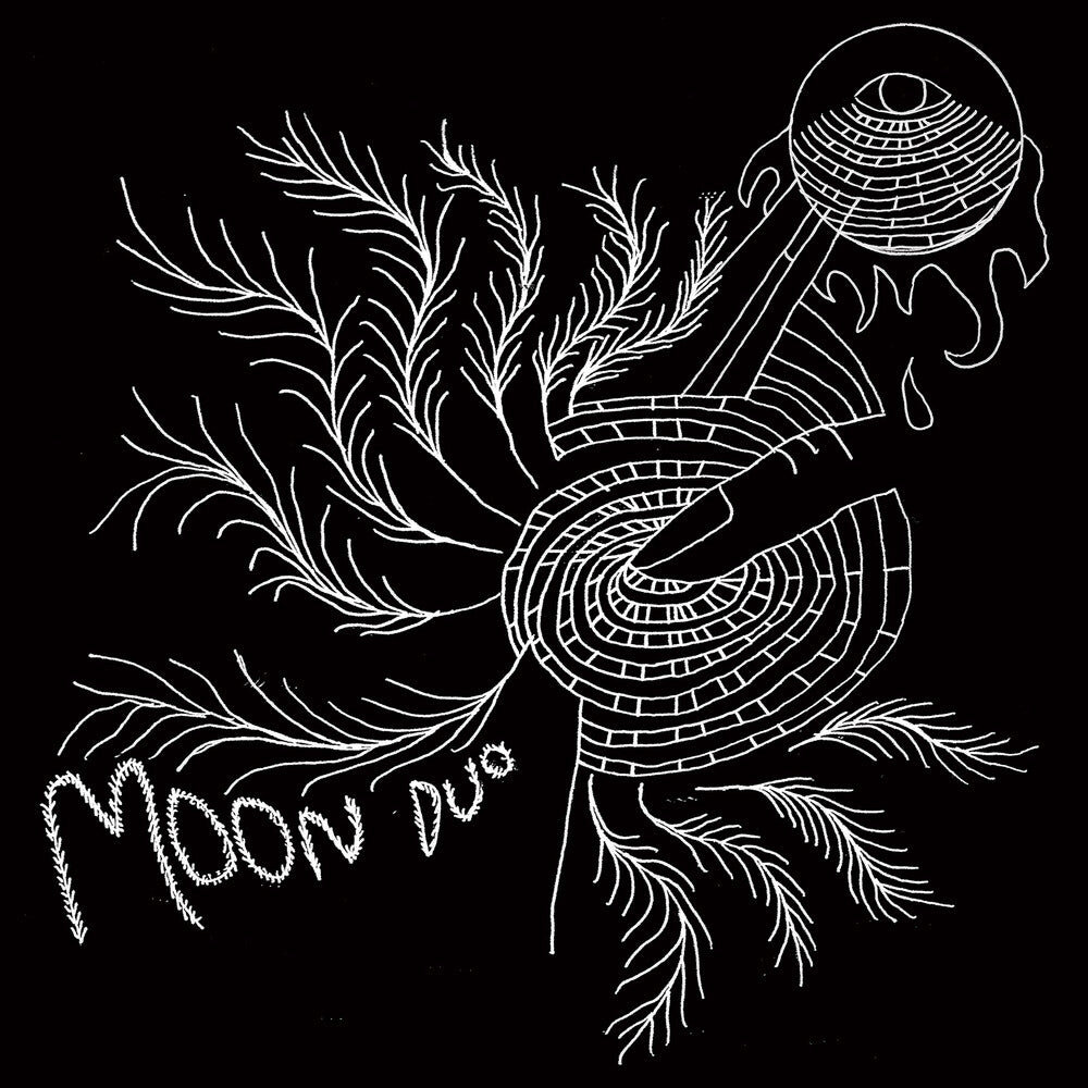 the album cover for Moon Duo - Escape: Expanded Edition [Blue LP]