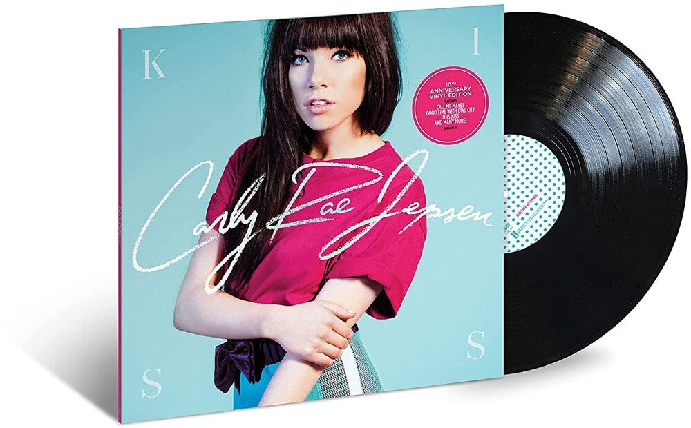 the album cover for Carly Rae Jepsen - Kiss [LP]