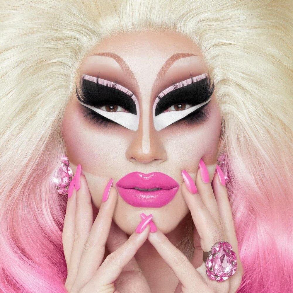 the album cover for Trixie Mattel - The Blonde & Pink Albums