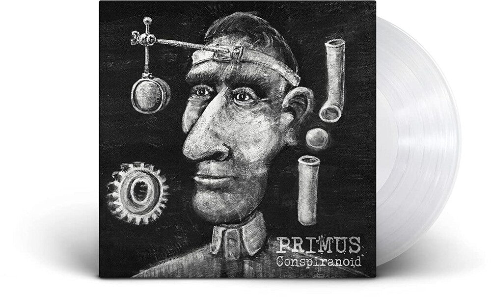 the album cover for Primus - Conspiranoid EP [White Vinyl]