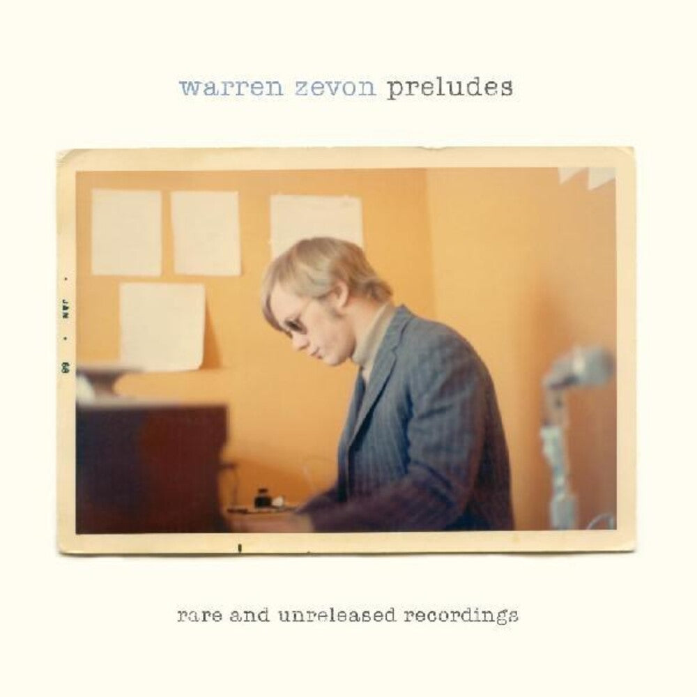 the album cover for Warren Zevon - Preludes [With Booklet]