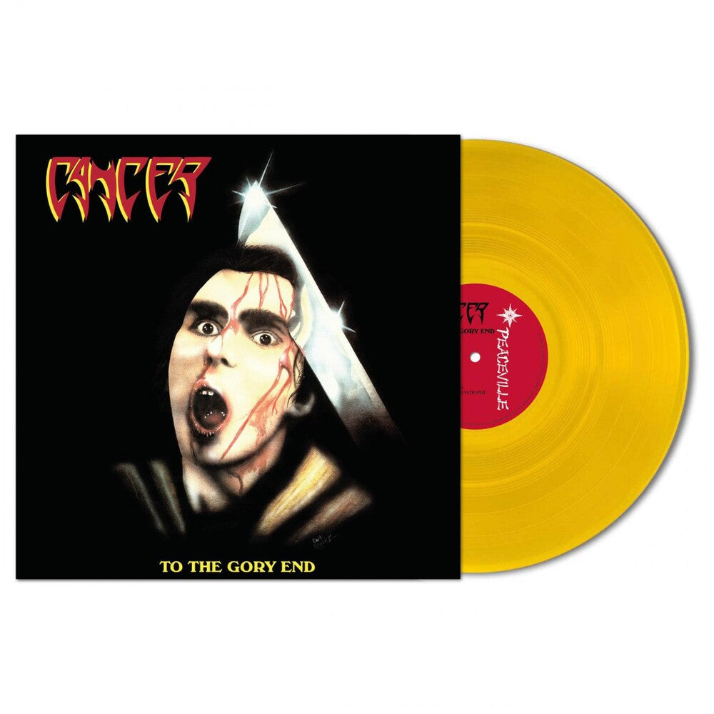 the album cover for Cancer - To The Glory End