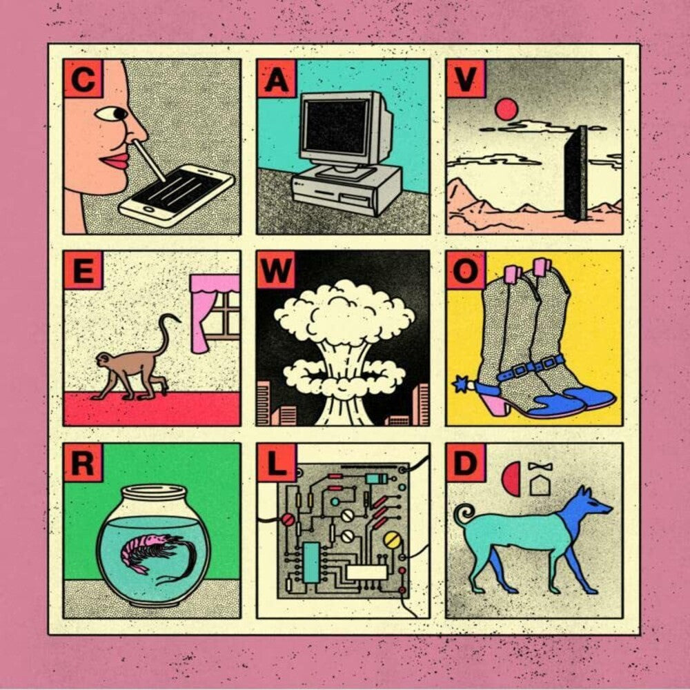 the album cover for Viagra boys - Cave World [LP]
