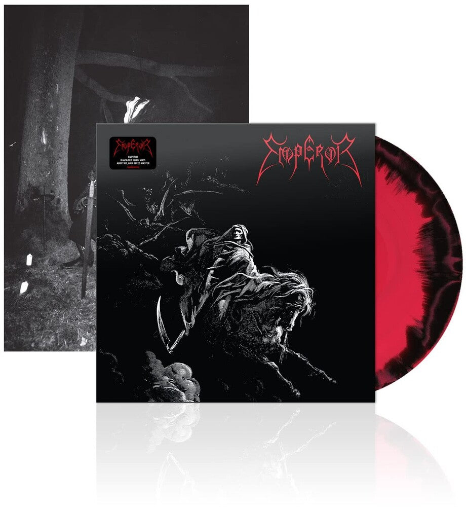 the album cover for Emperor - Emperor [Black/Red Swirl LP] [Half-Speed]