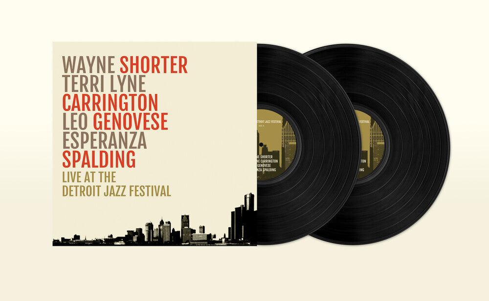 the album cover for Wayne Shorter - Live At The Detroit Jazz Festival