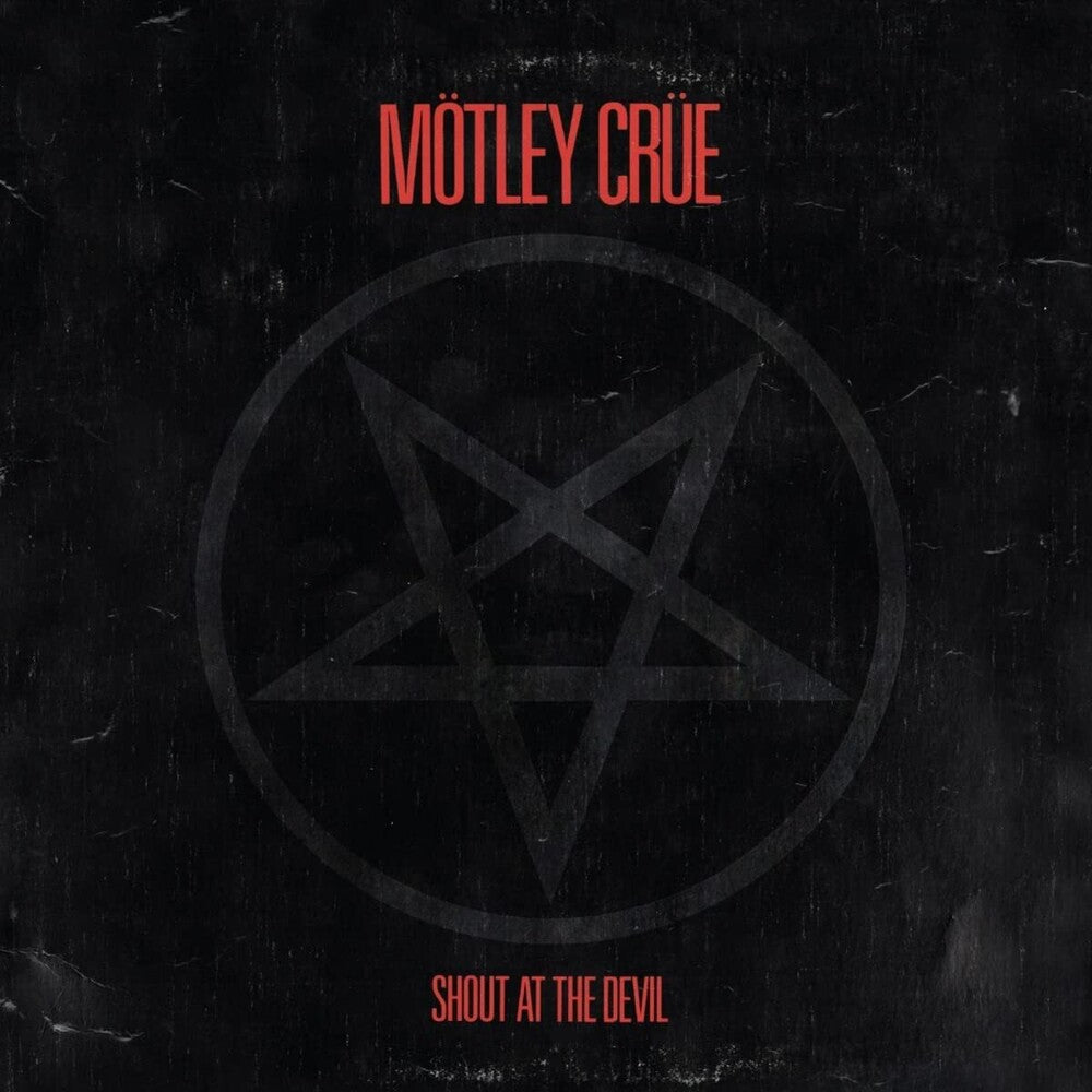 the album cover for Motley Crue - Shout At The Devil: Remastered [LP]