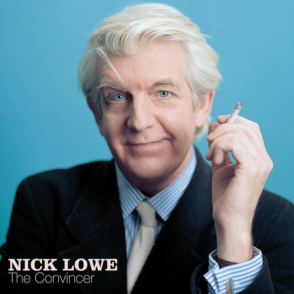 the album cover for Nick Lowe - The Convincer
