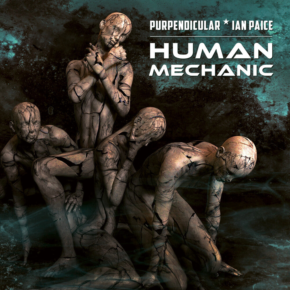 the album cover for PurpendIcular - Human Mechanic - Silver [Colored Vinyl] [Limited Edition] (Slv)