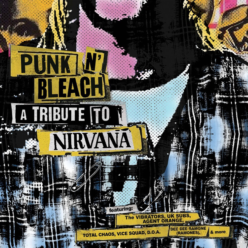 the album cover for Vibrators - Punk 'n' Bleach - Tribute To Nirvana - Green (Grn)