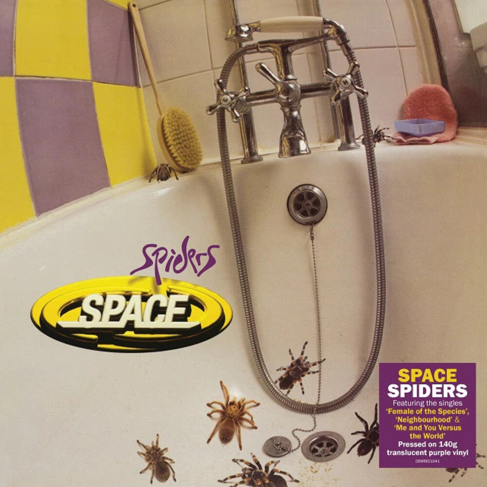 the album cover for Space - Spiders [Colored Vinyl] (Ofgv) (Purp) (Uk)
