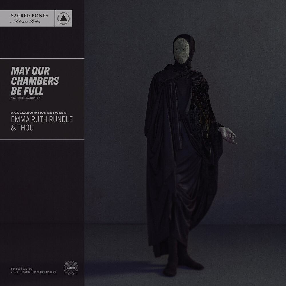 the album cover for Emma Ruth Rundle & Thou - May Our Chambers Be Full: SB 15 Year Edition [Blue & Purple Galaxy LP]