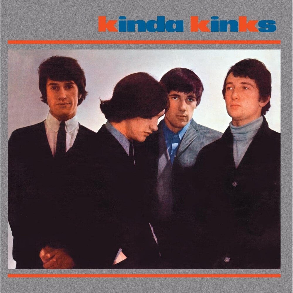 the album cover for The Kinks - Kinda Kimks