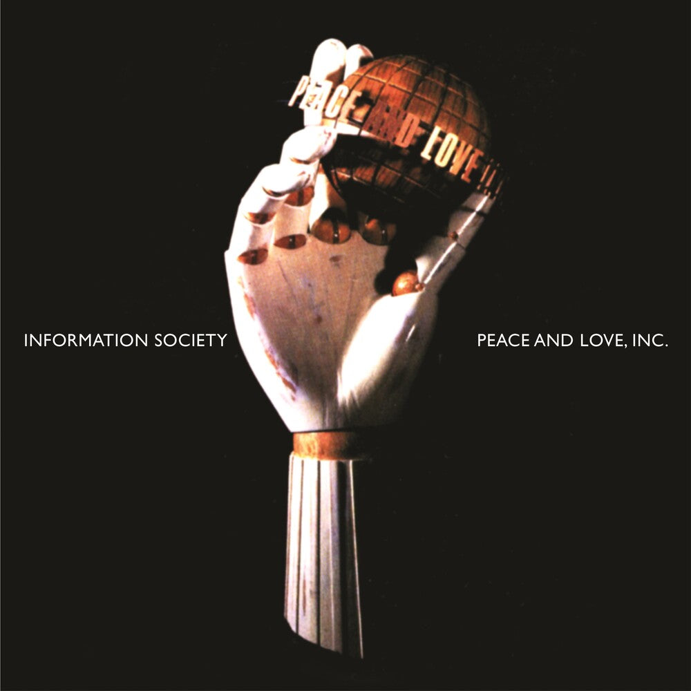 the album cover for Information Society - Peace & Love, Inc. - 30th Anniversary [LP]
