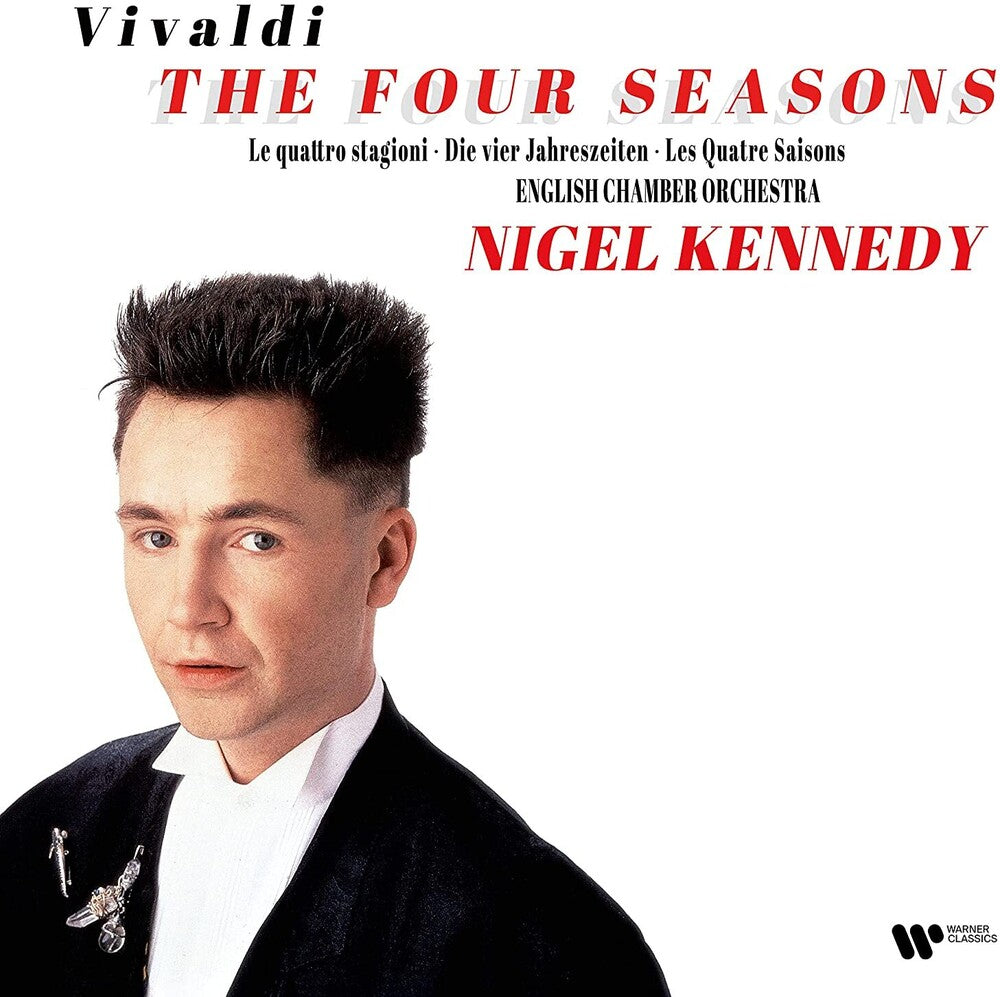 the album cover for Nigel Kennedy - Vivaldi: The Four Seasons - 1989 Recording