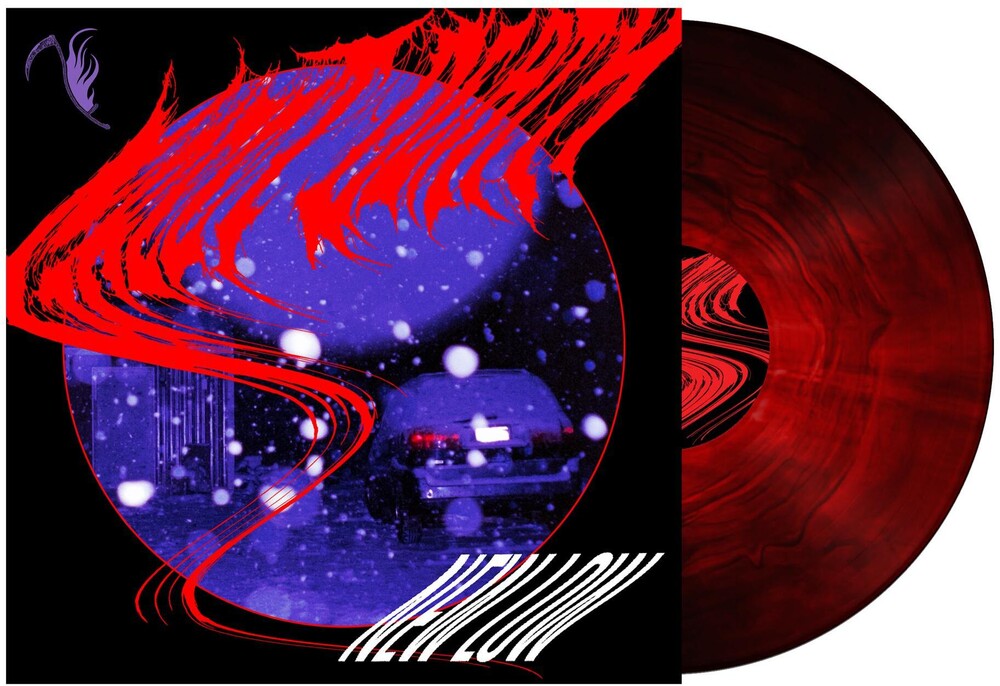 the album cover for Greet Death - New Low EP [Red/Black Mix Vinyl]