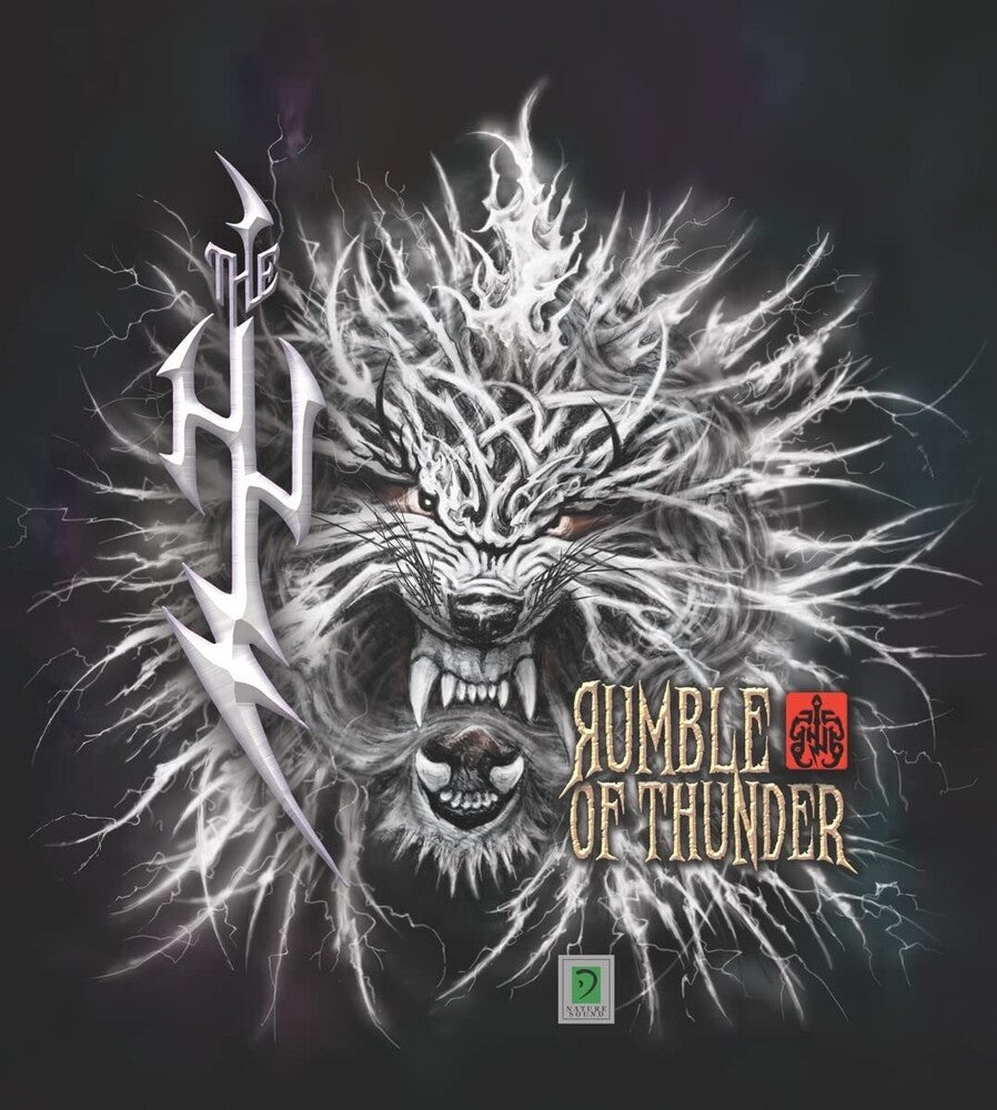 the album cover for The Hu - Rumble Of Thunder - White [Colored Vinyl] (Gate) [180 Gram]