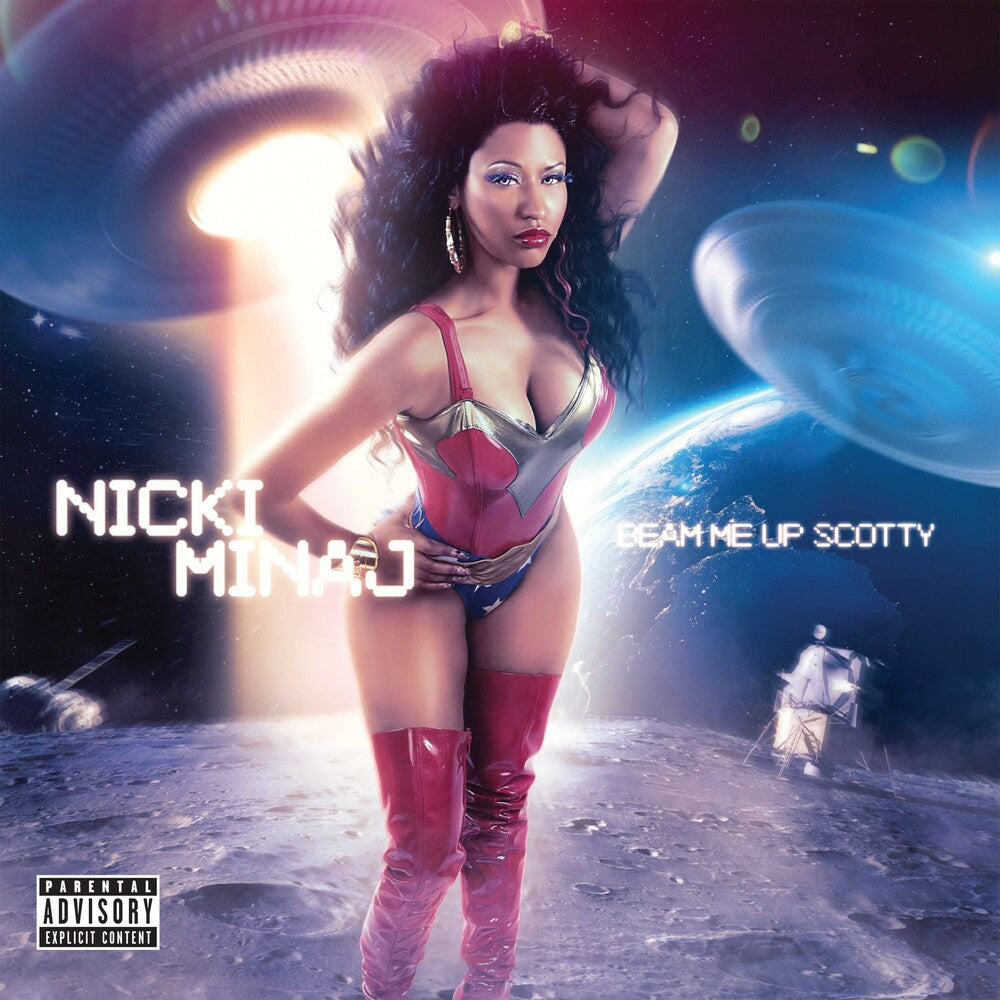 the album cover for Nicki Minaj - Beam Me Up Scotty [2 LP]
