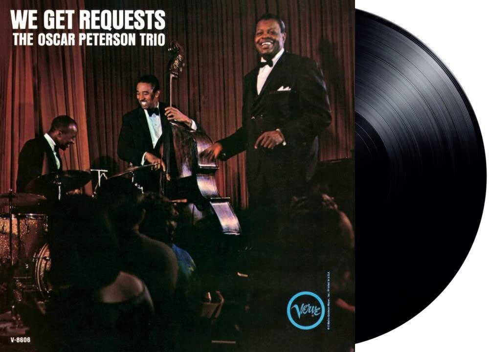 the album cover for The Oscar Peterson Trio - We Get Requests (Verve Acoustic Sounds Series) [LP]